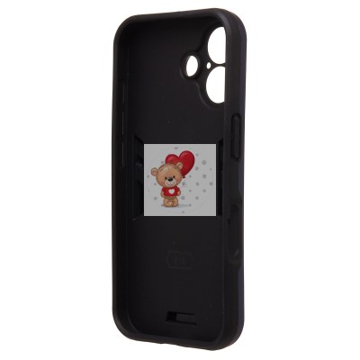 Чехол-накладка для Apple iPhone 16 (синий) - SGP001 противоударный