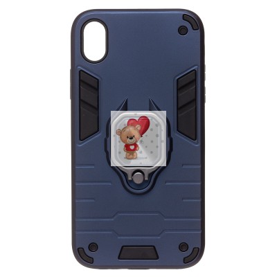 Чехол-накладка для Apple iPhone XR (синий) - SGP001 противоударный