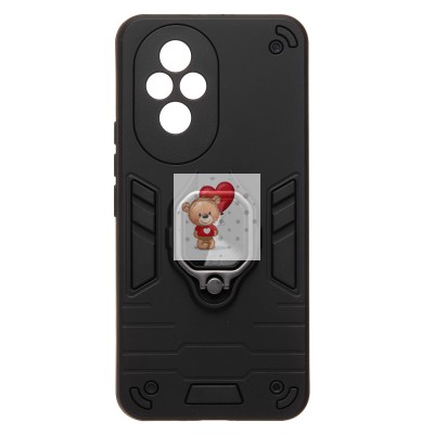 Чехол-накладка для Honor 200 (черный) - SGP001 противоударный