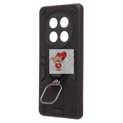 Чехол-накладка для Honor X9c (черный) - SGP001 противоударный