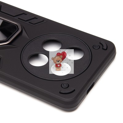 Чехол-накладка для Honor X9c (черный) - SGP001 противоударный