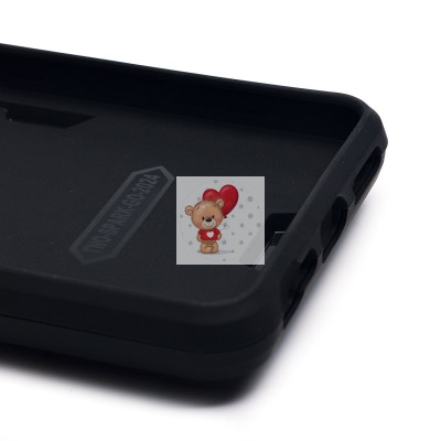 Чехол-накладка для Infinix HOT 40i (черный) - SGP001 противоударный