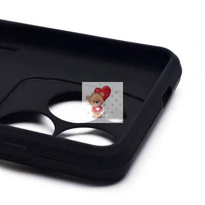 Чехол-накладка для Infinix HOT 40i (черный) - SGP001 противоударный