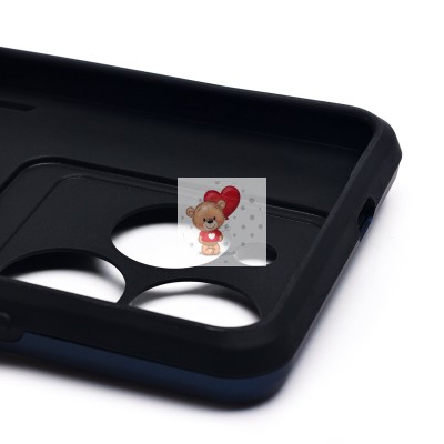 Чехол-накладка для Infinix HOT 40i (синий) - SGP001 противоударный