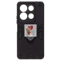 Чехол-накладка для Infinix Note 30 4G (черный) - SGP001 противоударный Чехол-накладка для Infinix Note 30 4G (черный) - SGP001 противоударный