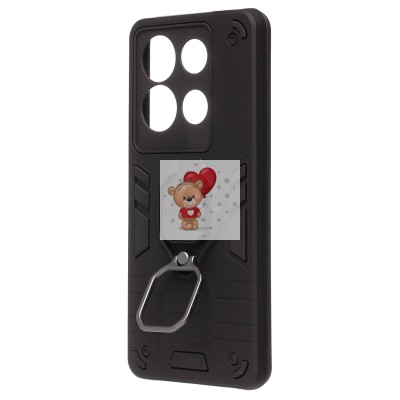 Чехол-накладка для Infinix Note 30 4G (черный) - SGP001 противоударный Чехол-накладка для Infinix Note 30 4G (черный) - SGP001 противоударный