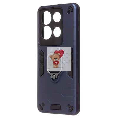 Чехол-накладка для Infinix Note 30 4G (синий) - SGP001 противоударный Чехол-накладка для Infinix Note 30 4G (синий) - SGP001 противоударный