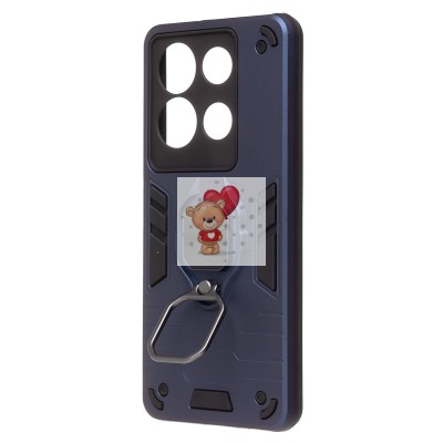 Чехол-накладка для Infinix Note 30 4G (синий) - SGP001 противоударный Чехол-накладка для Infinix Note 30 4G (синий) - SGP001 противоударный