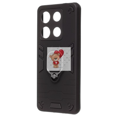 Чехол-накладка для Infinix Note 30 Pro (черный) - SGP001 противоударный Чехол-накладка для Infinix Note 30 Pro (черный) - SGP001 противоударный