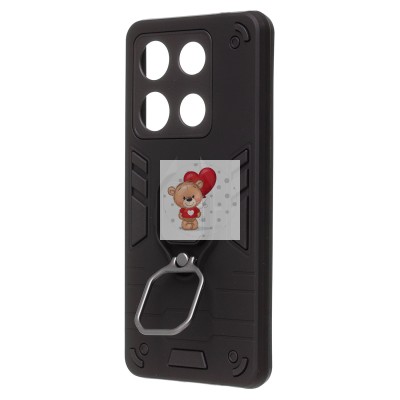 Чехол-накладка для Infinix Note 30 Pro (черный) - SGP001 противоударный Чехол-накладка для Infinix Note 30 Pro (черный) - SGP001 противоударный