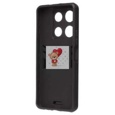 Чехол-накладка для Infinix Note 30 Pro (черный) - SGP001 противоударный Чехол-накладка для Infinix Note 30 Pro (черный) - SGP001 противоударный