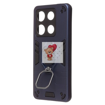 Чехол-накладка для Infinix Note 30 Pro (синий) - SGP001 противоударный Чехол-накладка для Infinix Note 30 Pro (синий) - SGP001 противоударный