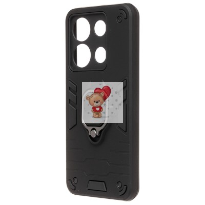 Чехол-накладка для Infinix Note 30i (черный) - SGP001 противоударный Чехол-накладка для Infinix Note 30i (черный) - SGP001 противоударный