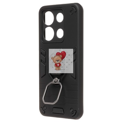 Чехол-накладка для Infinix Note 30i (черный) - SGP001 противоударный Чехол-накладка для Infinix Note 30i (черный) - SGP001 противоударный