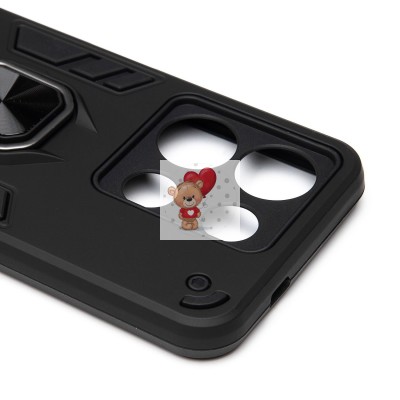 Чехол-накладка для Infinix Note 30i (черный) - SGP001 противоударный Чехол-накладка для Infinix Note 30i (черный) - SGP001 противоударный