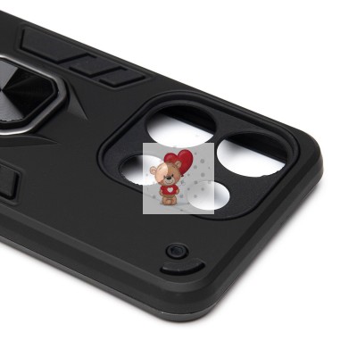 Чехол-накладка для Infinix Smart 7 Global (X6515) (черный) - SGP001 противоударный