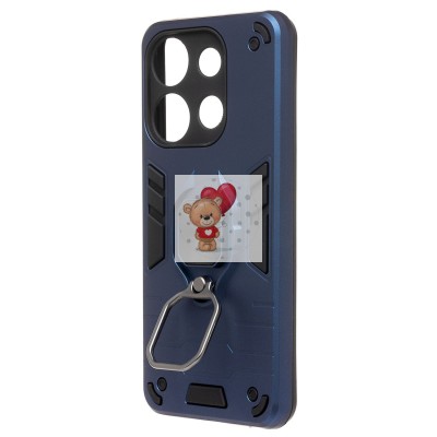 Чехол-накладка для Infinix Smart 7 Global (X6515) (синий) - SGP001 противоударный Чехол-накладка для Infinix Smart 7 Global (X6515) (синий) - SGP001 противоударный