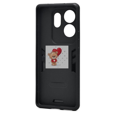 Чехол-накладка для Infinix Zero 30 4G (черный) - SGP001 противоударный Чехол-накладка для Infinix Zero 30 4G (черный) - SGP001 противоударный