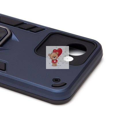 Чехол-накладка для Realme C30 (синий) - SGP001 противоударный