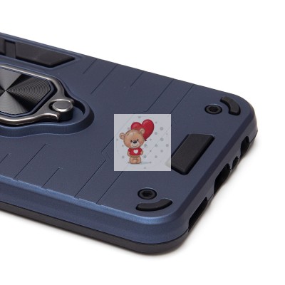 Чехол-накладка для Realme C30 (синий) - SGP001 противоударный