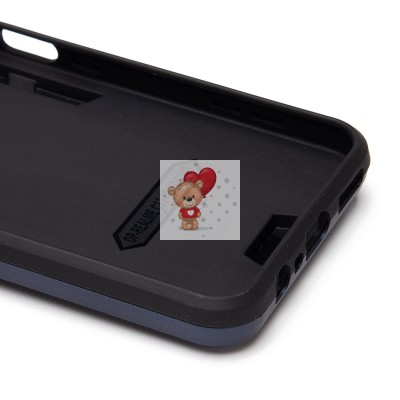 Чехол-накладка для Realme C30 (синий) - SGP001 противоударный