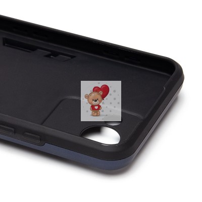 Чехол-накладка для Realme C30 (синий) - SGP001 противоударный