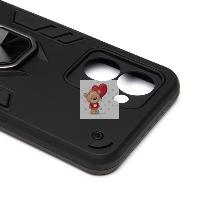 Чехол-накладка для Realme C33 (черный) - SGP001 противоударный