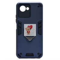 Чехол-накладка для Realme Narzo 50i Prime (синий) - SGP001 противоударный