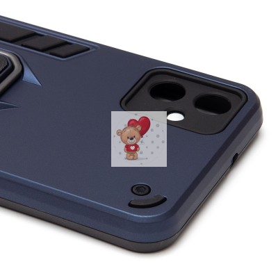 Чехол-накладка для Samsung Galaxy A05 (синий) - SGP001 противоударный