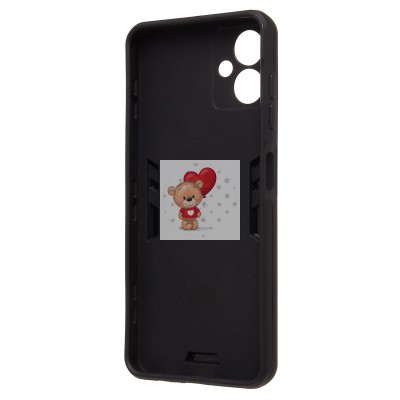 Чехол-накладка для Samsung Galaxy A06 (черный) - SGP001 противоударный