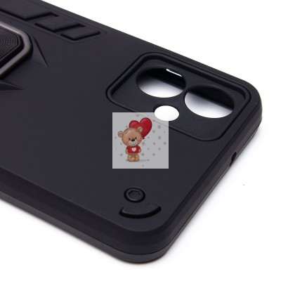 Чехол-накладка для Samsung Galaxy A06 (черный) - SGP001 противоударный