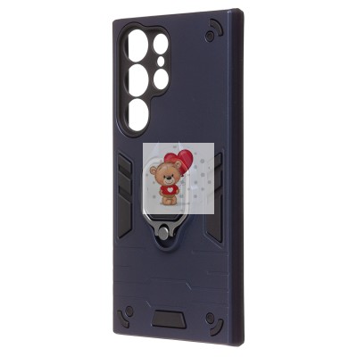 Чехол-накладка для Samsung Galaxy S23 Ultra (синий) - SGP001 противоударный Чехол-накладка для Samsung Galaxy S23 Ultra (синий) - SGP001 противоударный