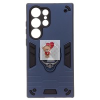 Чехол-накладка для Samsung Galaxy S24 Ultra (синий) - SGP001 противоударный