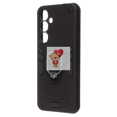 Чехол-накладка для Samsung Galaxy S24+ (черный) - SGP001 противоударный