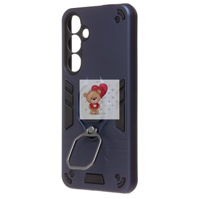 Чехол-накладка для Samsung Galaxy S24+ (синий) - SGP001 противоударный