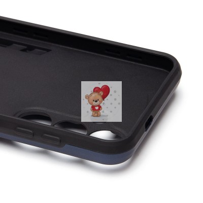 Чехол-накладка для Samsung Galaxy S24+ (синий) - SGP001 противоударный