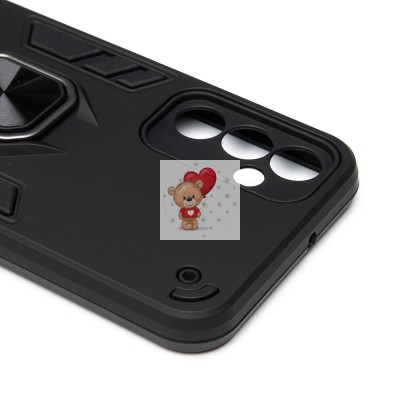 Чехол-накладка для Samsung A245 Galaxy A24 4G (черный) - SGP001 противоударный Чехол-накладка для Samsung A245 Galaxy A24 4G (черный) - SGP001 противоударный