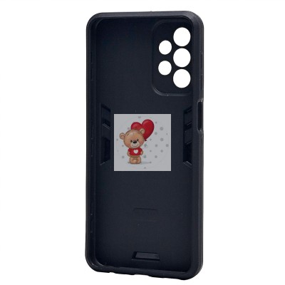 Чехол-накладка для Samsung A235 Galaxy A23 4G (черный) - SGP001 противоударный