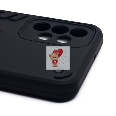 Чехол-накладка для Samsung A235 Galaxy A23 4G (черный) - SGP001 противоударный