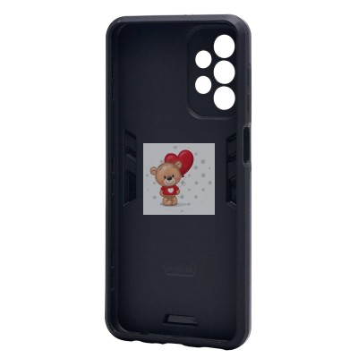 Чехол-накладка для Samsung A235 Galaxy A23 4G (синий) - SGP001 противоударный