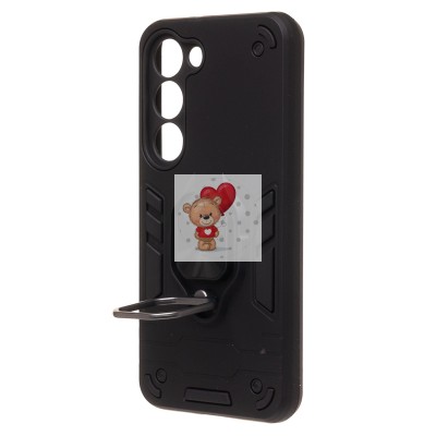 Чехол-накладка для Samsung S911 Galaxy S23 (черный) - SGP001 противоударный