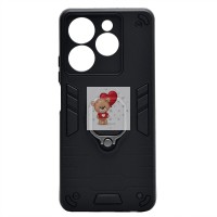 Чехол-накладка для Tecno Spark 10 Pro (черный) - SGP001 противоударный Чехол-накладка для Tecno Spark 10 Pro (черный) - SGP001 противоударный