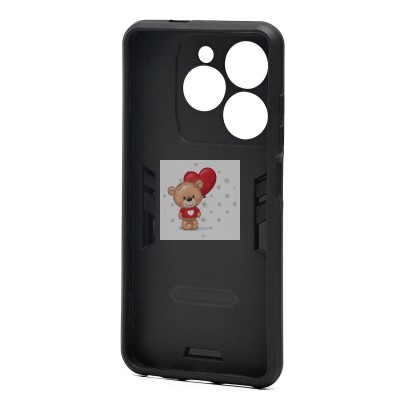 Чехол-накладка для Tecno Spark 20 (черный) - SGP001 противоударный Чехол-накладка для Tecno Spark 20 (черный) - SGP001 противоударный