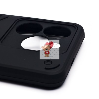 Чехол-накладка для Tecno Spark 20C (черный) - SGP001 противоударный