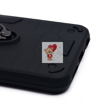 Чехол-накладка для Tecno Spark 20C (черный) - SGP001 противоударный