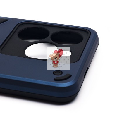 Чехол-накладка для Tecno Spark 20C (синий) - SGP001 противоударный