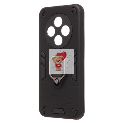 Чехол-накладка для Tecno Spark 30C (черный) - SGP001 противоударный