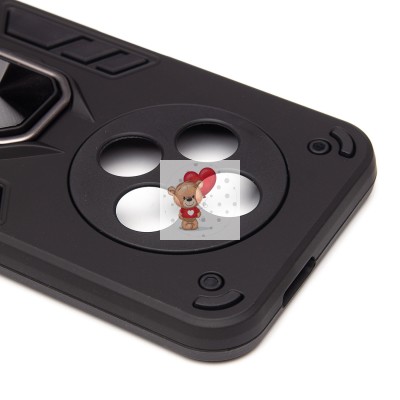 Чехол-накладка для Tecno Spark 30C (черный) - SGP001 противоударный