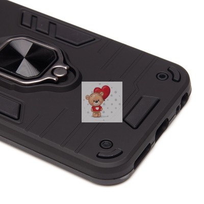 Чехол-накладка для Tecno Spark 30C (черный) - SGP001 противоударный