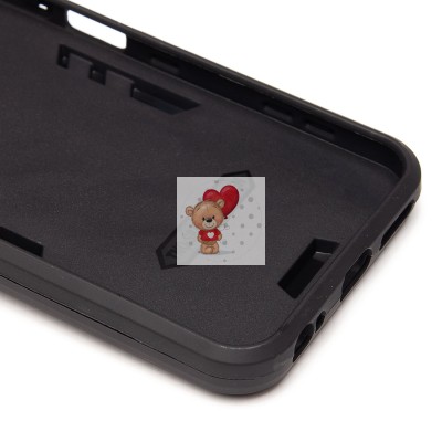 Чехол-накладка для Tecno Spark 30C (черный) - SGP001 противоударный